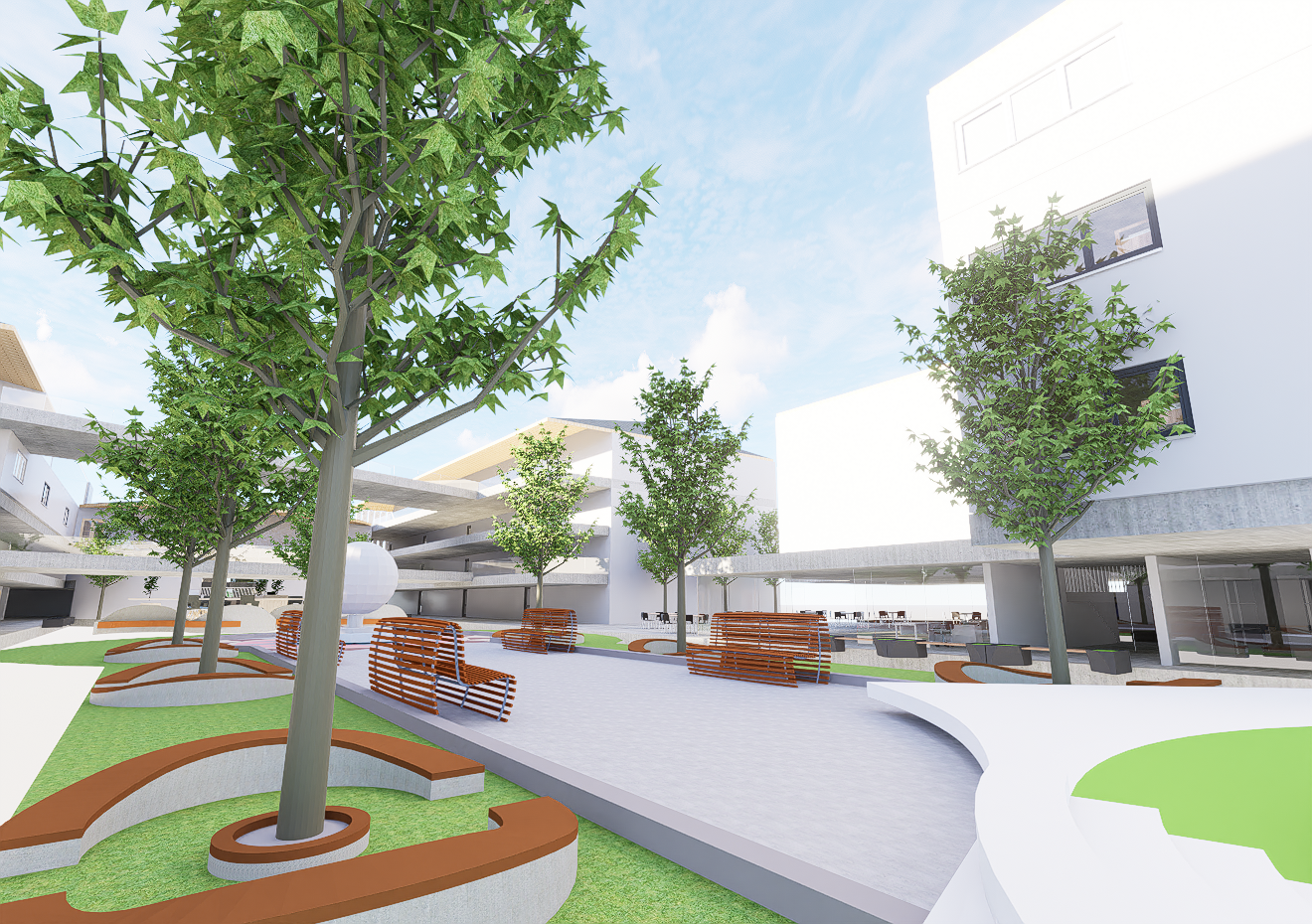 University Landscape Design